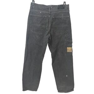 MARITHE + FRANCOIS GIRBAUD 36 X 34 VTG Jeans Workwear Carpenter Baggy Thrashed